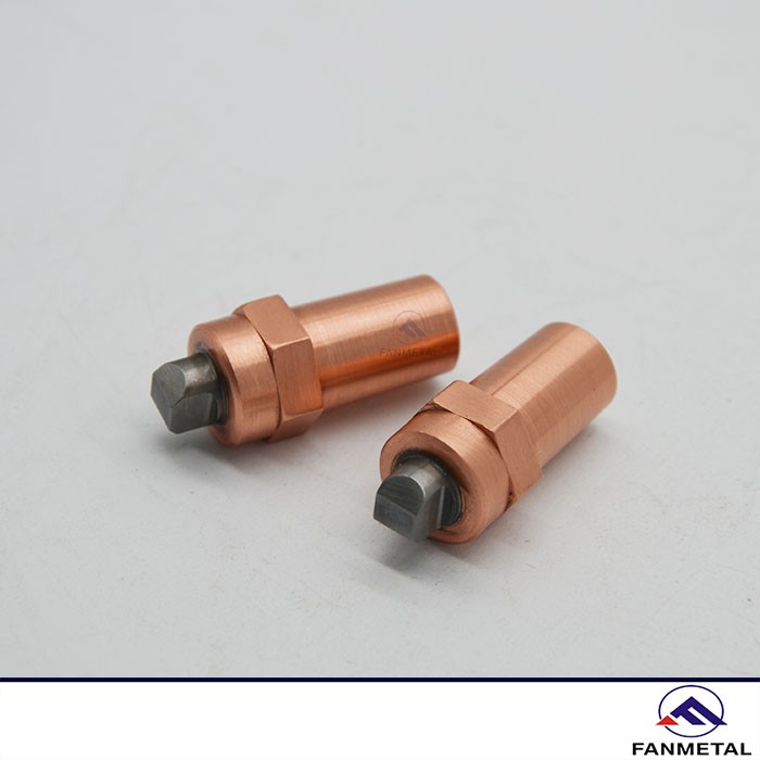 Copper Tungsten Inlaid Spot Welding Electrode Copper Tungsten Inlaid Spot Welding Electrode