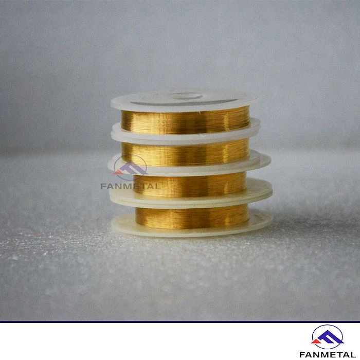 Pozlacený molybdenový drát do Evropy
