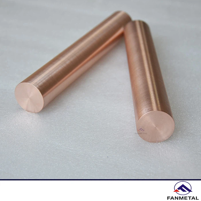 Wolframová měděná kulatá tyč